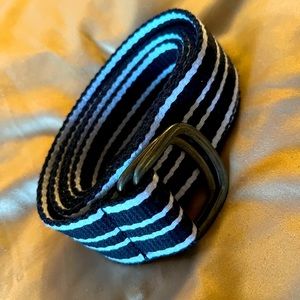 Black & White Fabric Belt
